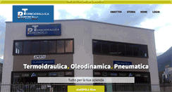 Desktop Screenshot of idraulicapedroncelli.com